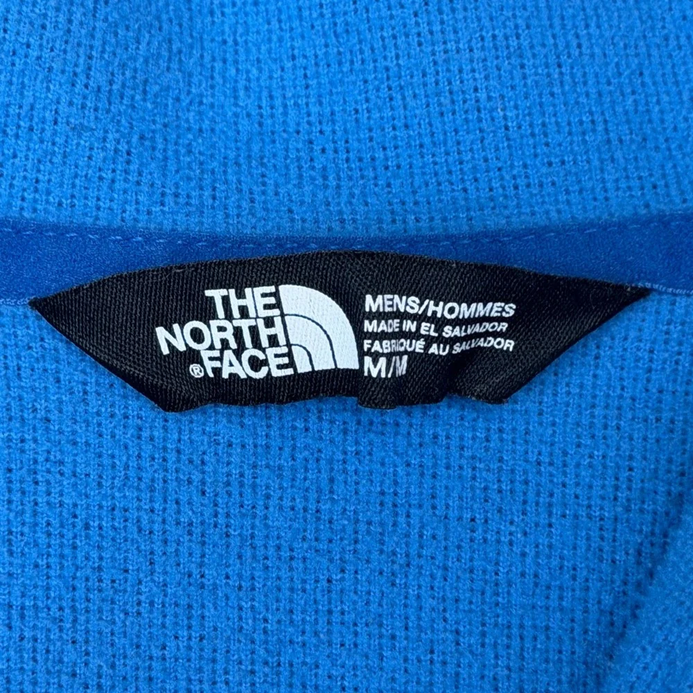 The North Face Canyon Flats Fleece Hoodie Jacket Men's MD Blue NF0A3LHH Full Zip